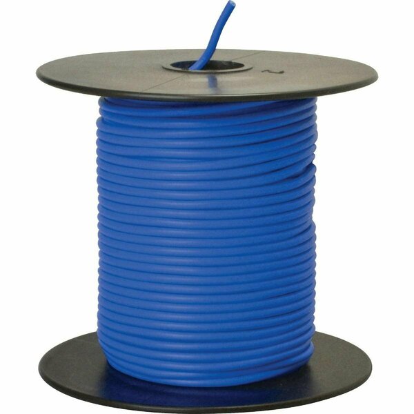 Road Power 100 Ft. 18 Ga. PVC-Coated Primary Wire, Blue 55667623